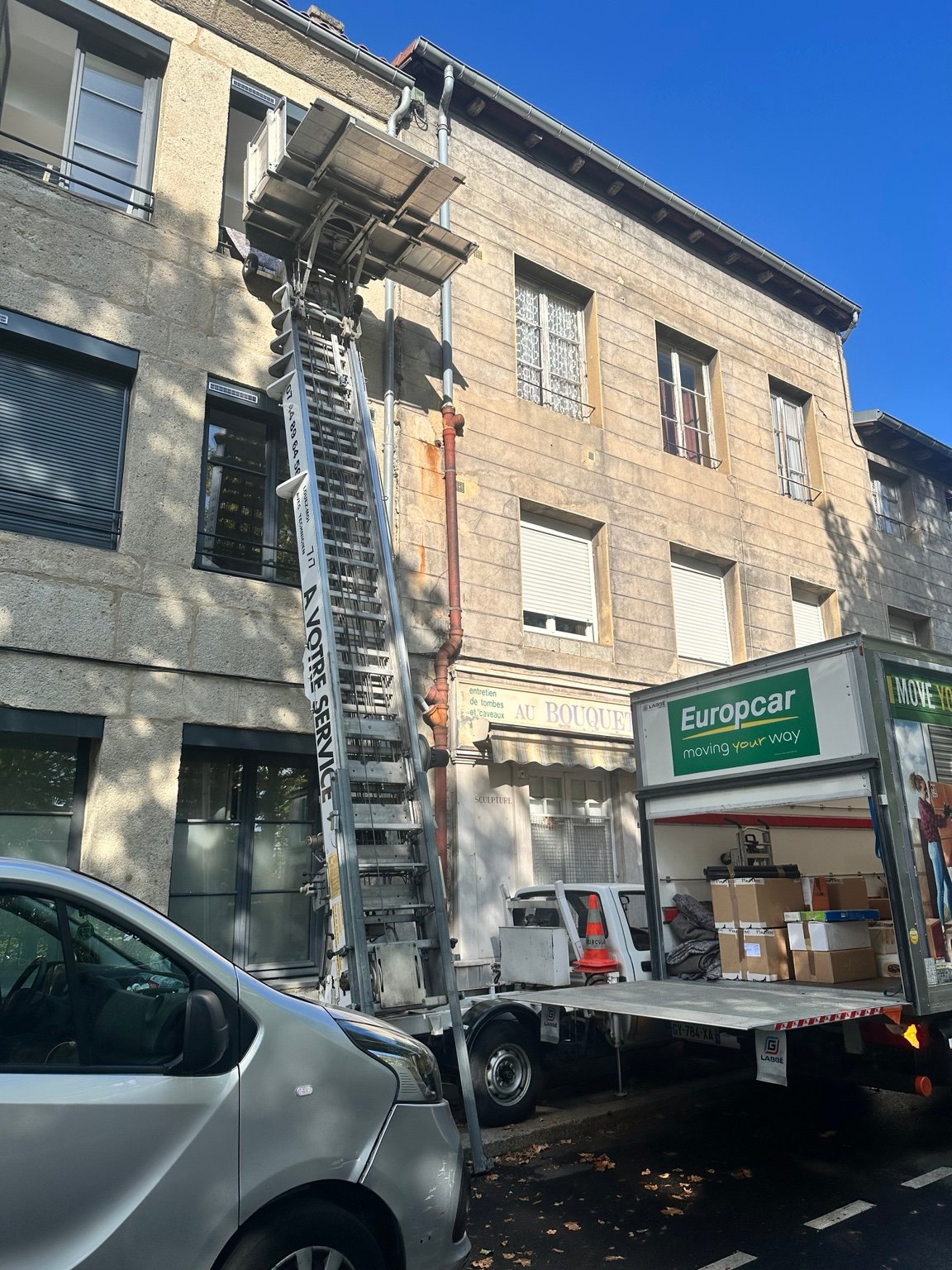 Monte-meubles en intervention — photo 6